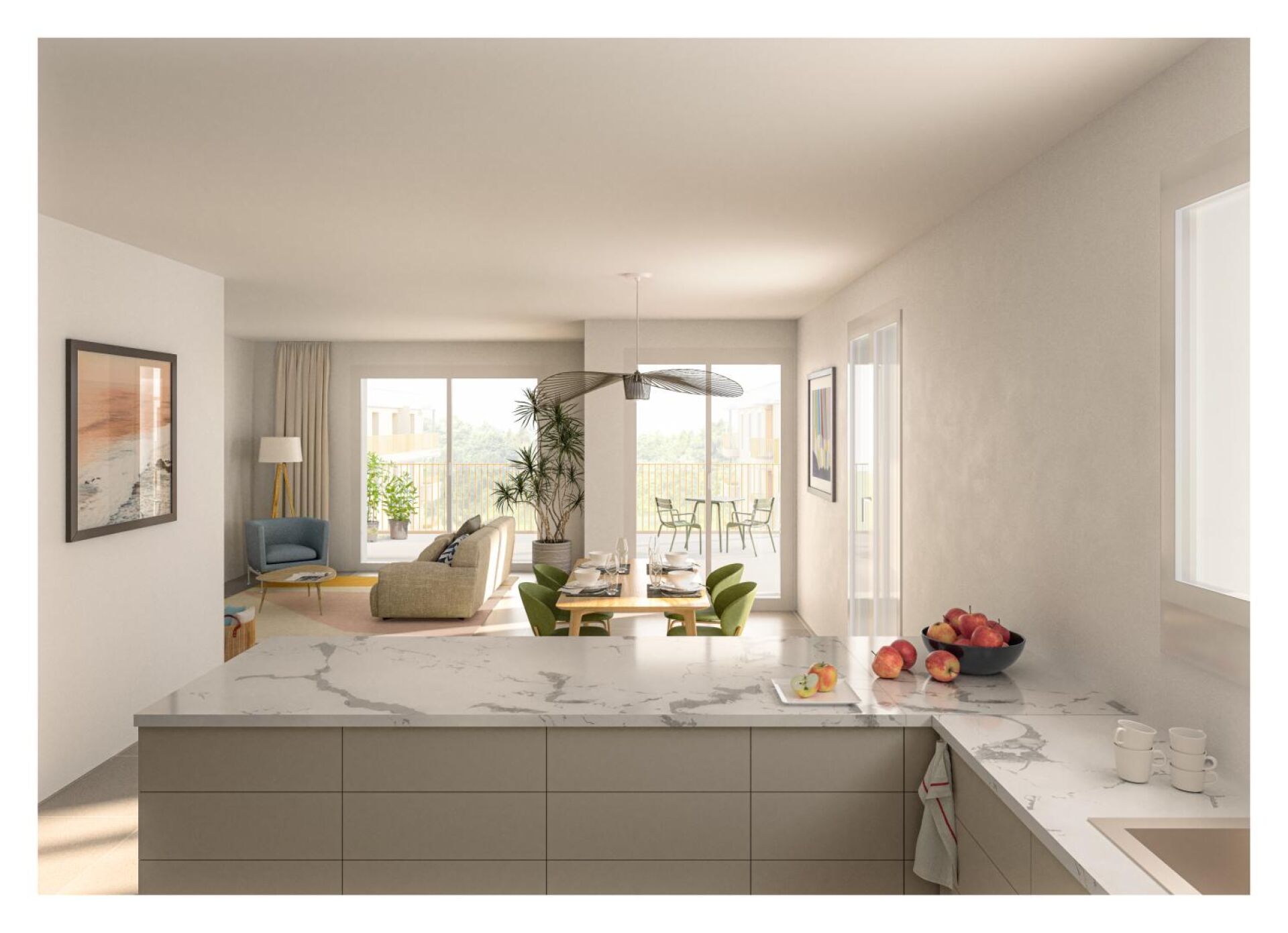 Prairie 4 – Appartement 5.5 pièces au rez-de-chaussée