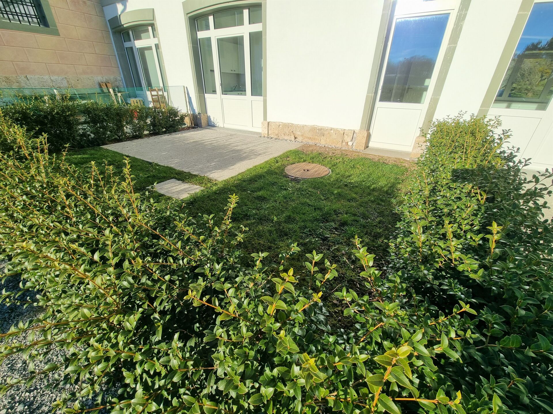 Belfaux – Appartement de 2 pièces au rez-de-chaussée avec terrasse et jardin
